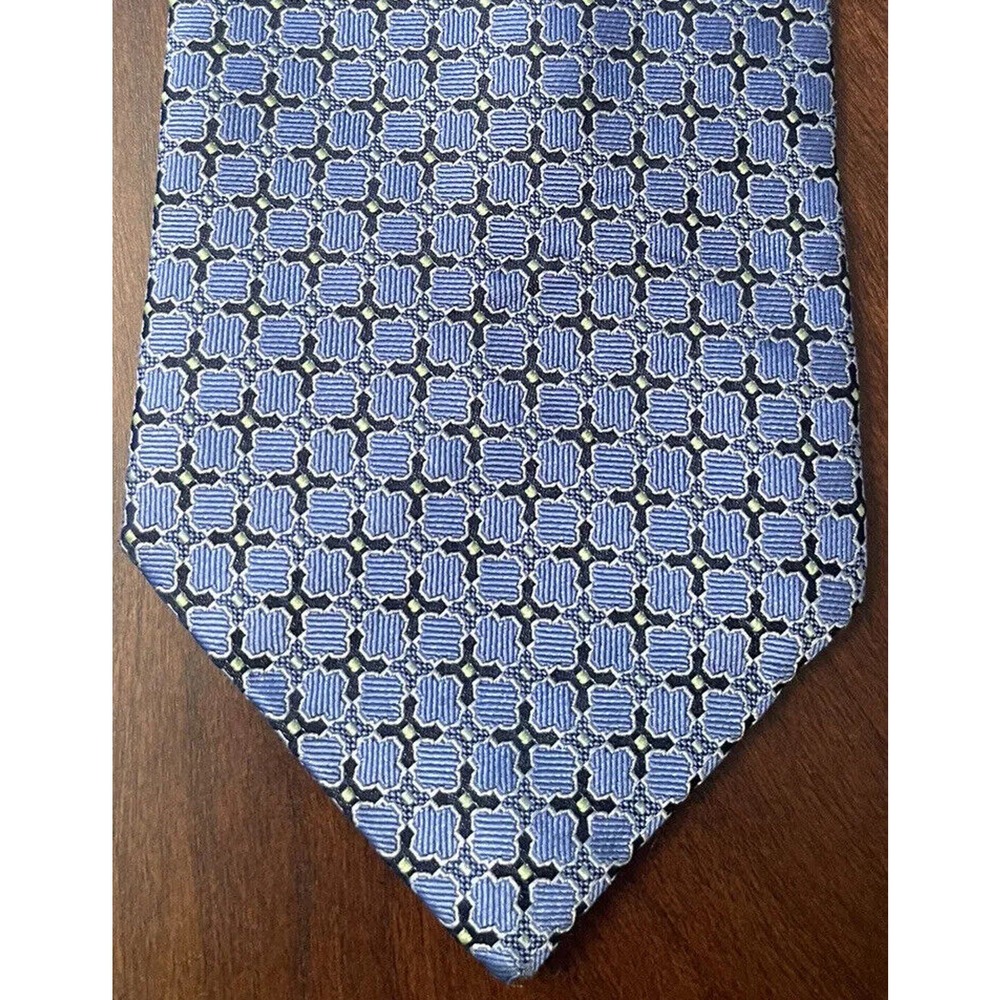 Setazone Hand Made Blue 100% Silk Men’s Neck Tie
